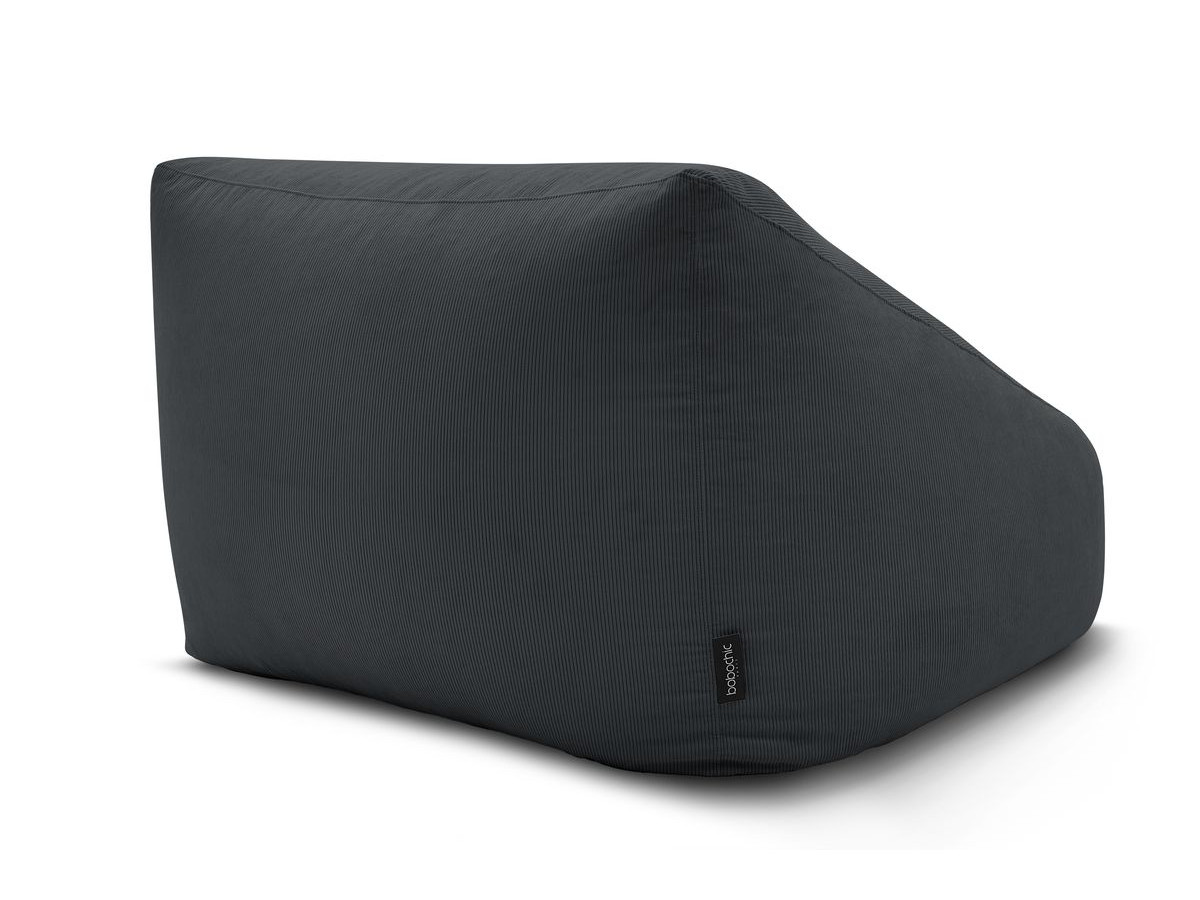 Pouf ultra moelleux LILIBET velours côtelé