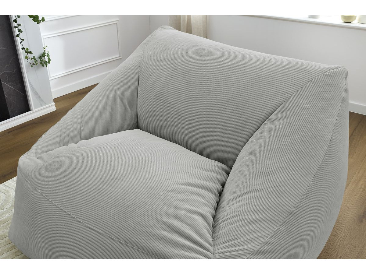 Ultrazachte LILIBET corduroy poef