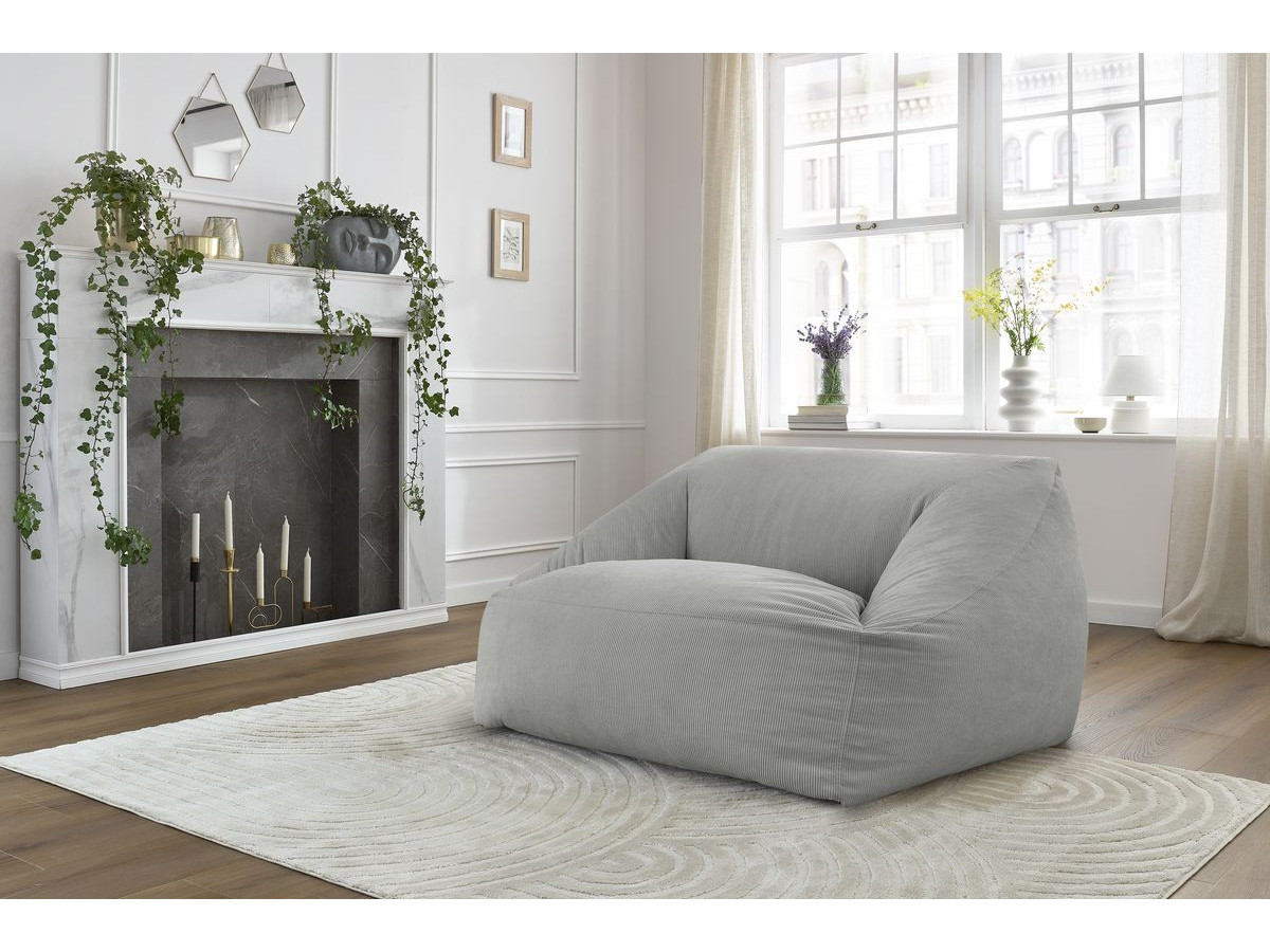 Ultrazachte LILIBET corduroy poef
