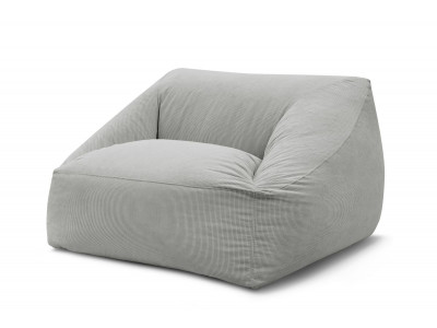 Pouf ultra moelleux LILIBET velours côtelé