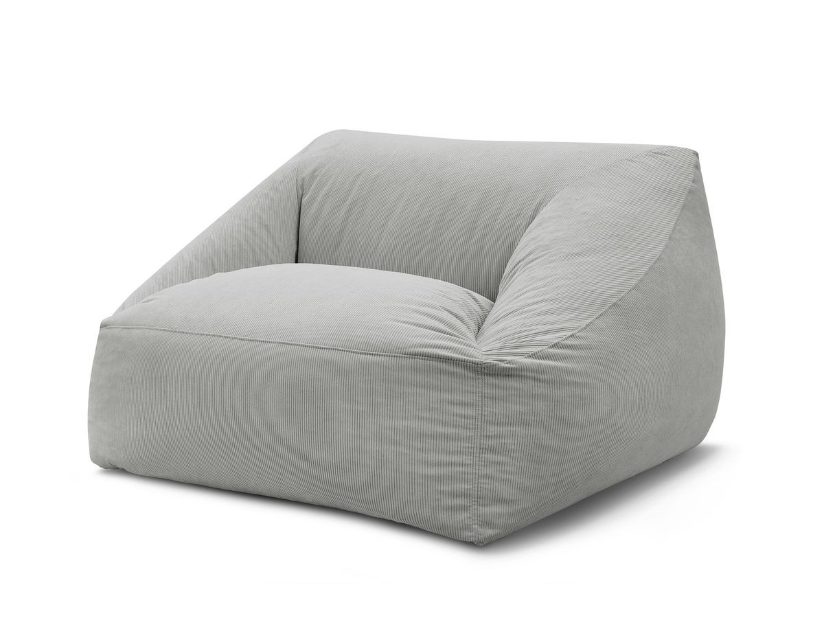 Ultrazachte LILIBET corduroy poef