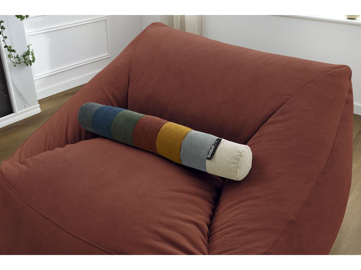 Pouf ultra moelleux LILIBET velours côtelé