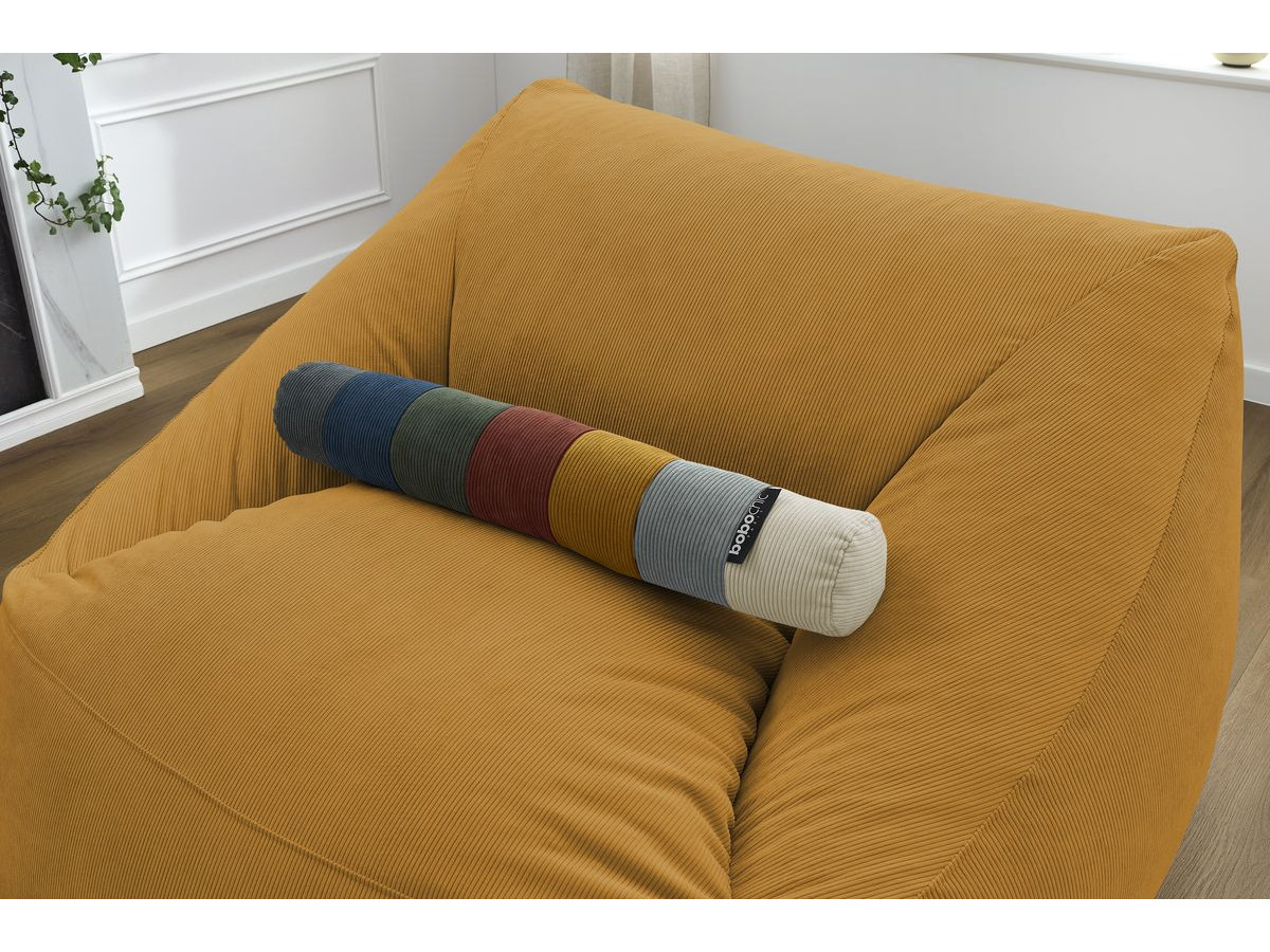 Pouf ultra moelleux LILIBET velours côtelé