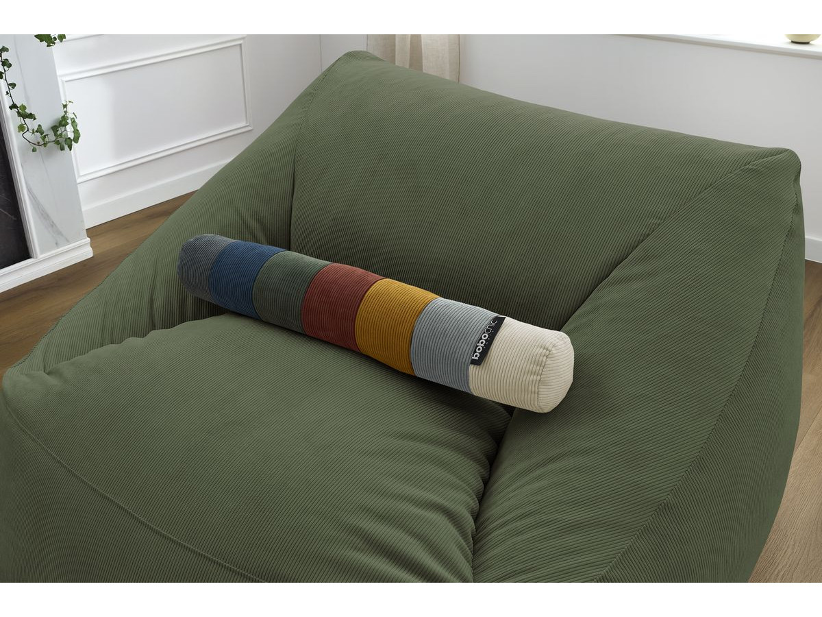 Pouf ultra moelleux LILIBET velours côtelé