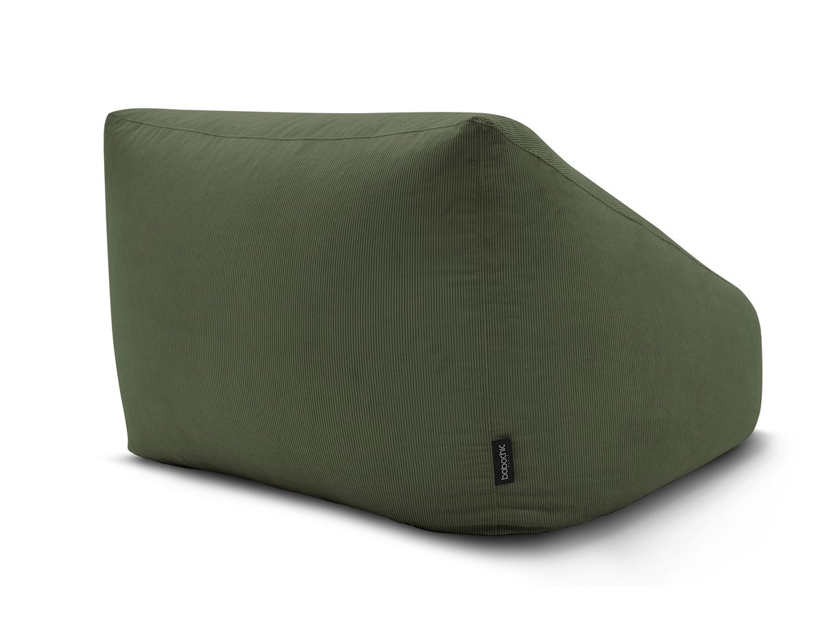 Pouf ultra moelleux LILIBET velours côtelé