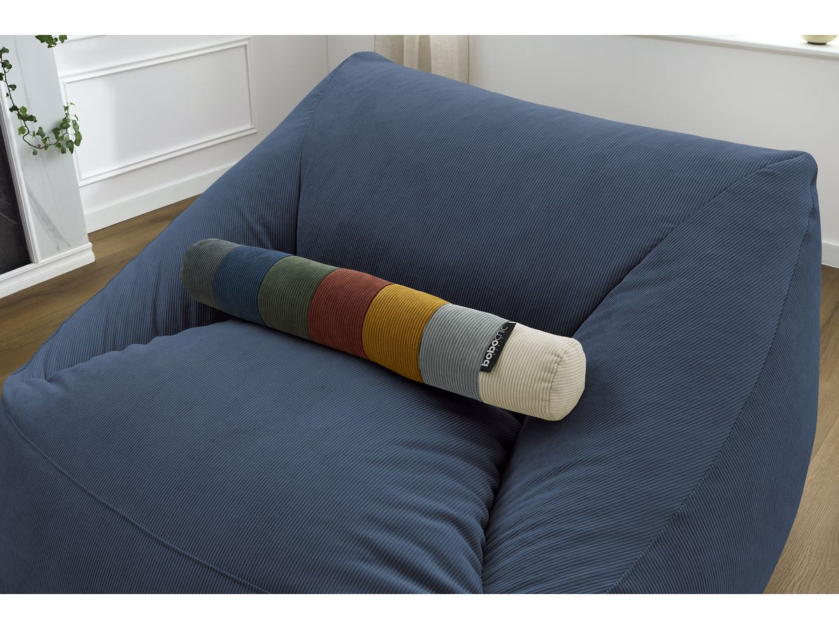 Pouf ultra moelleux LILIBET velours côtelé