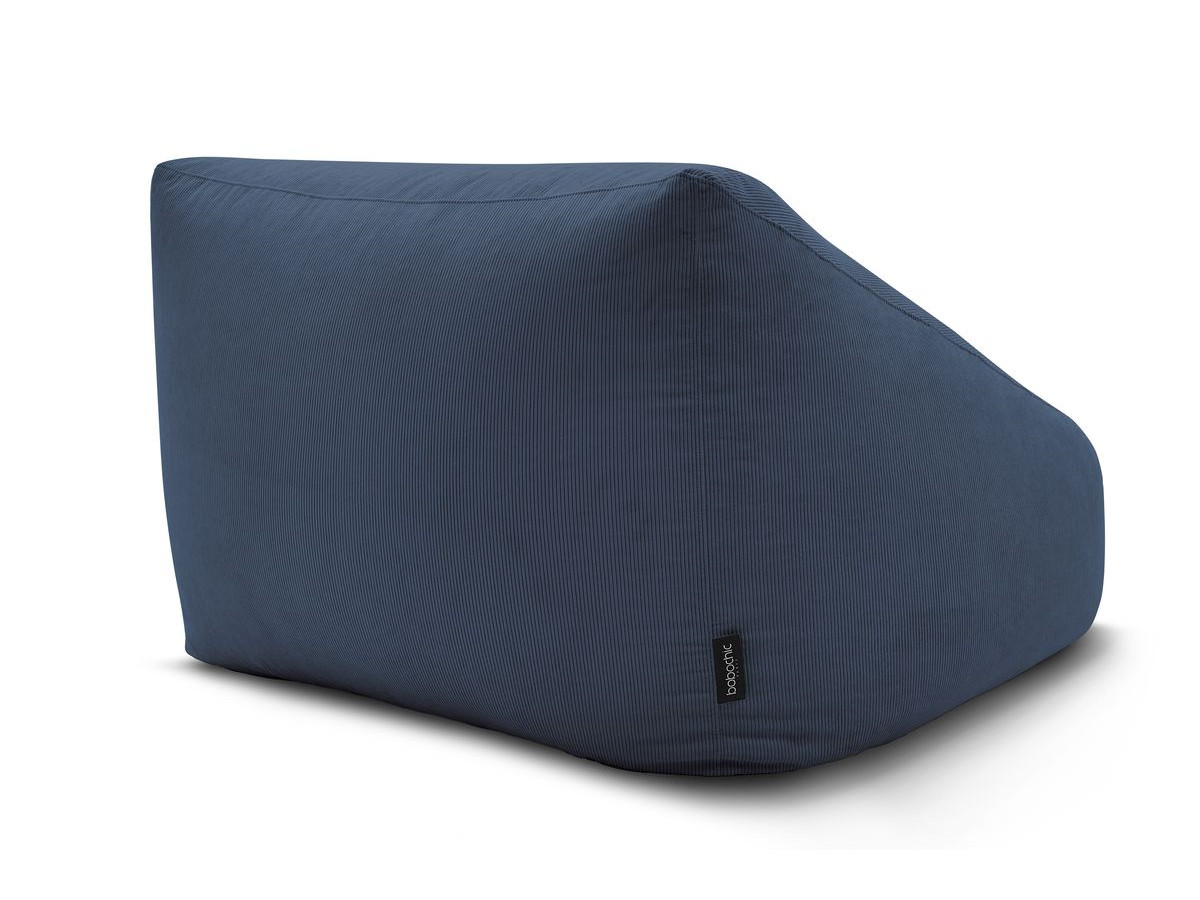 Pouf ultra moelleux LILIBET velours côtelé