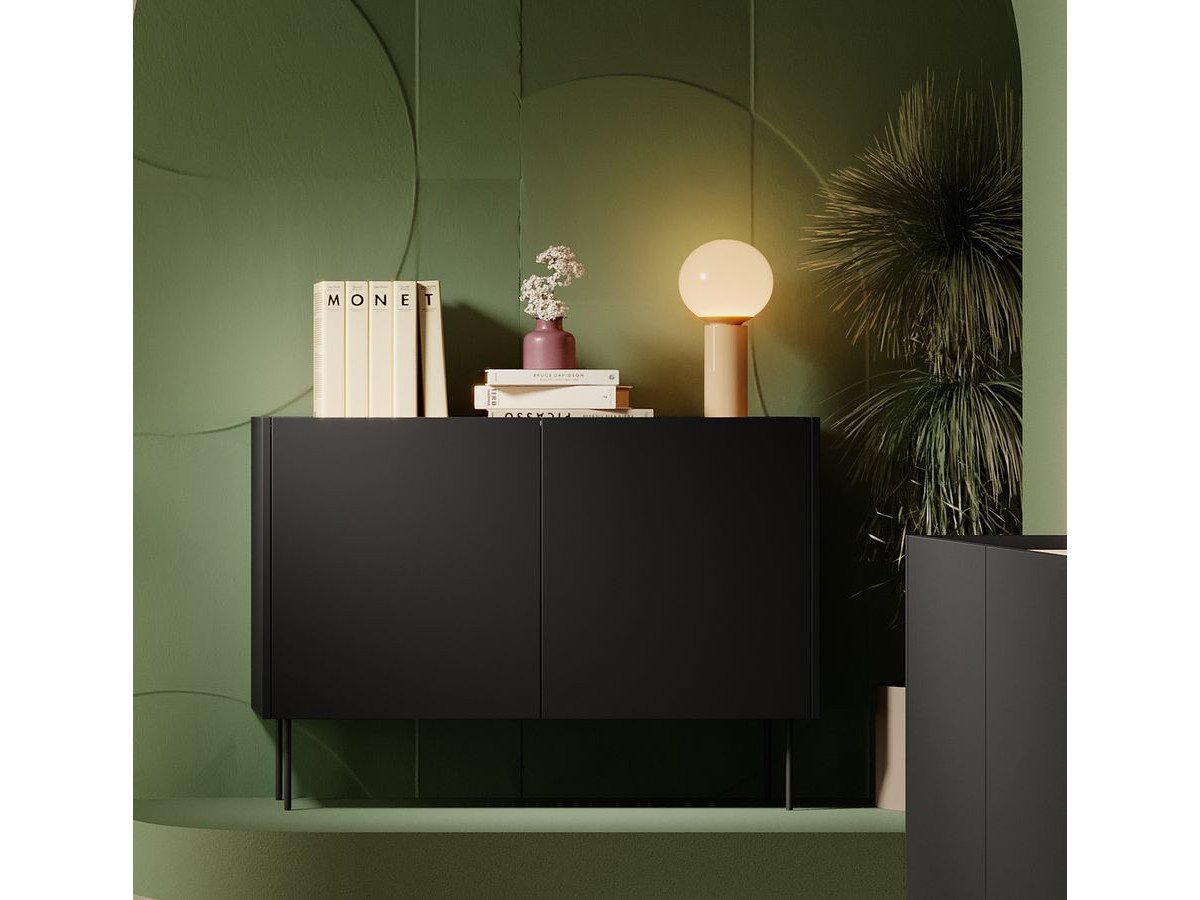 ATLAS set met 120 cm dressoir + 120 cm tv-meubel