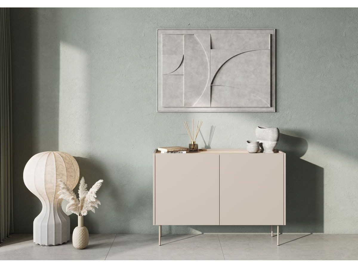 ATLAS set met 120 cm dressoir + 120 cm tv-meubel