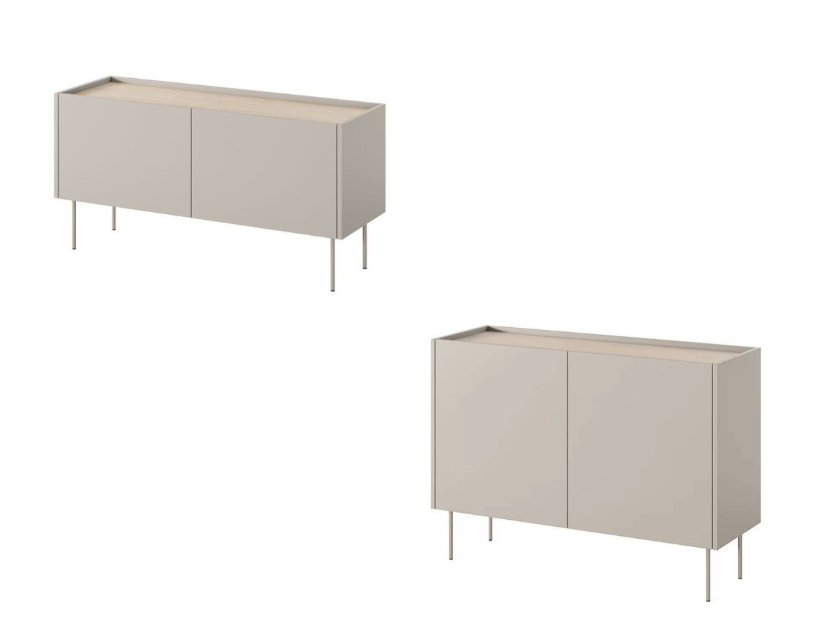 ATLAS set met 120 cm dressoir + 120 cm tv-meubel