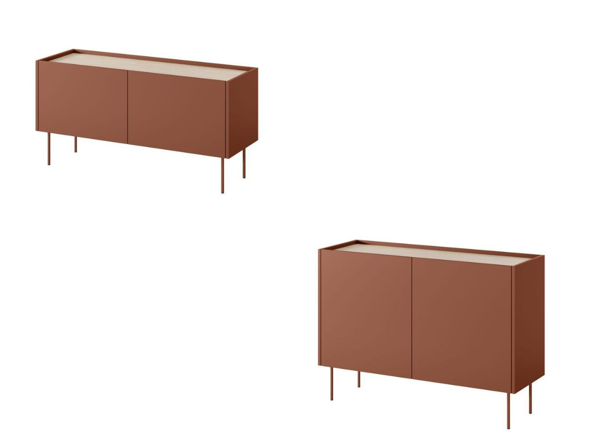 ATLAS set met 120 cm dressoir + 120 cm tv-meubel
