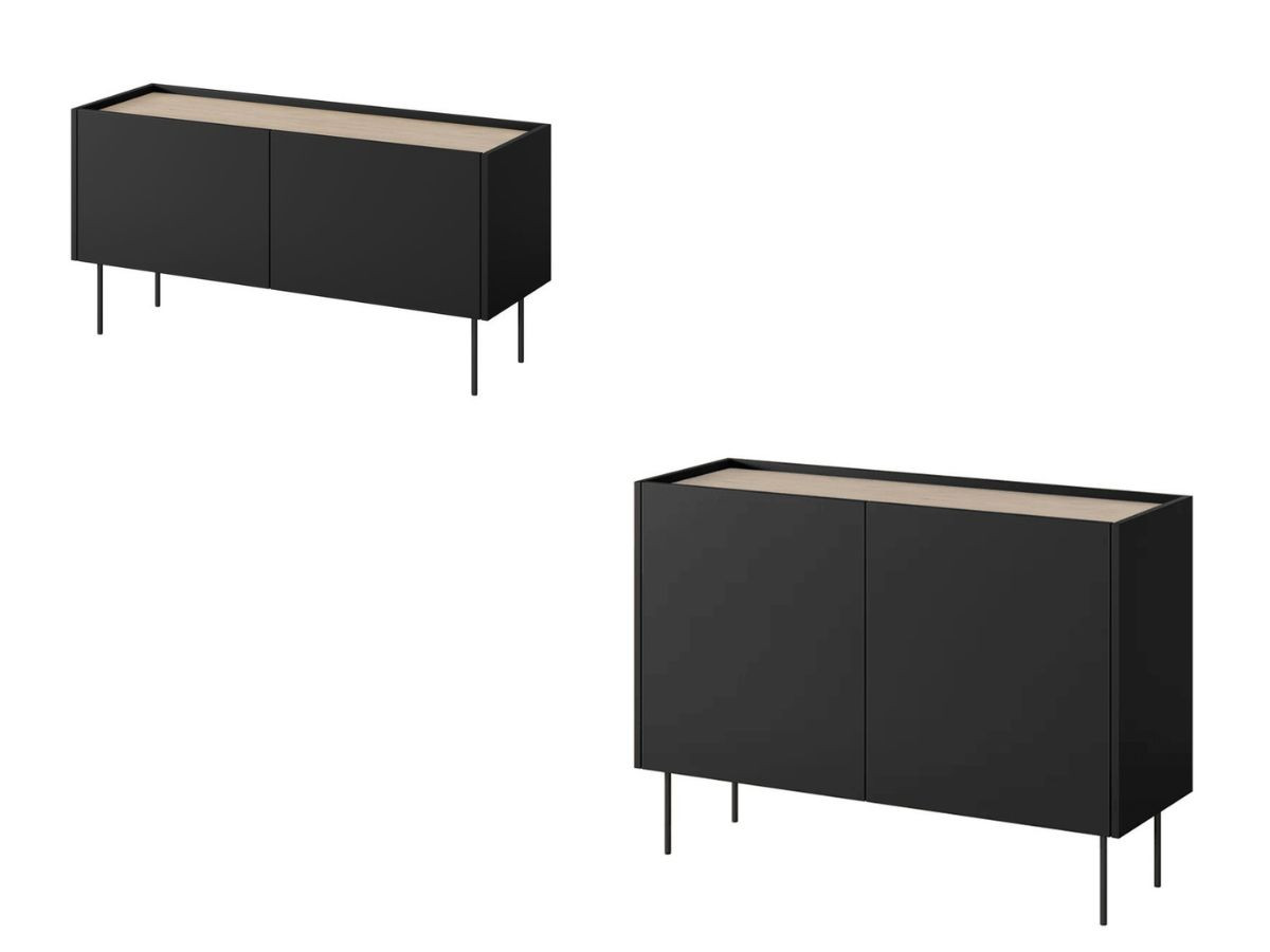 ATLAS set met 120 cm dressoir + 120 cm tv-meubel
