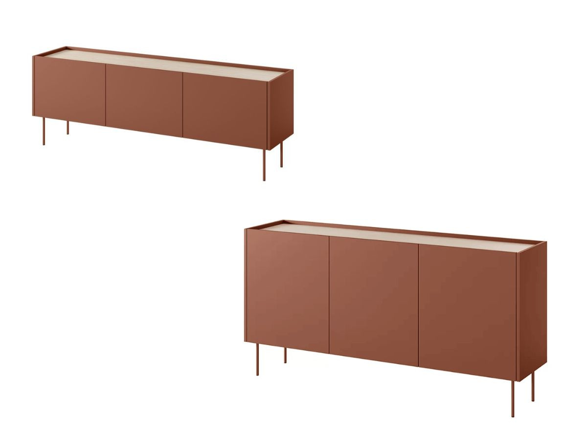 ATLAS set met 170 cm dressoir + 170 cm tv-meubel