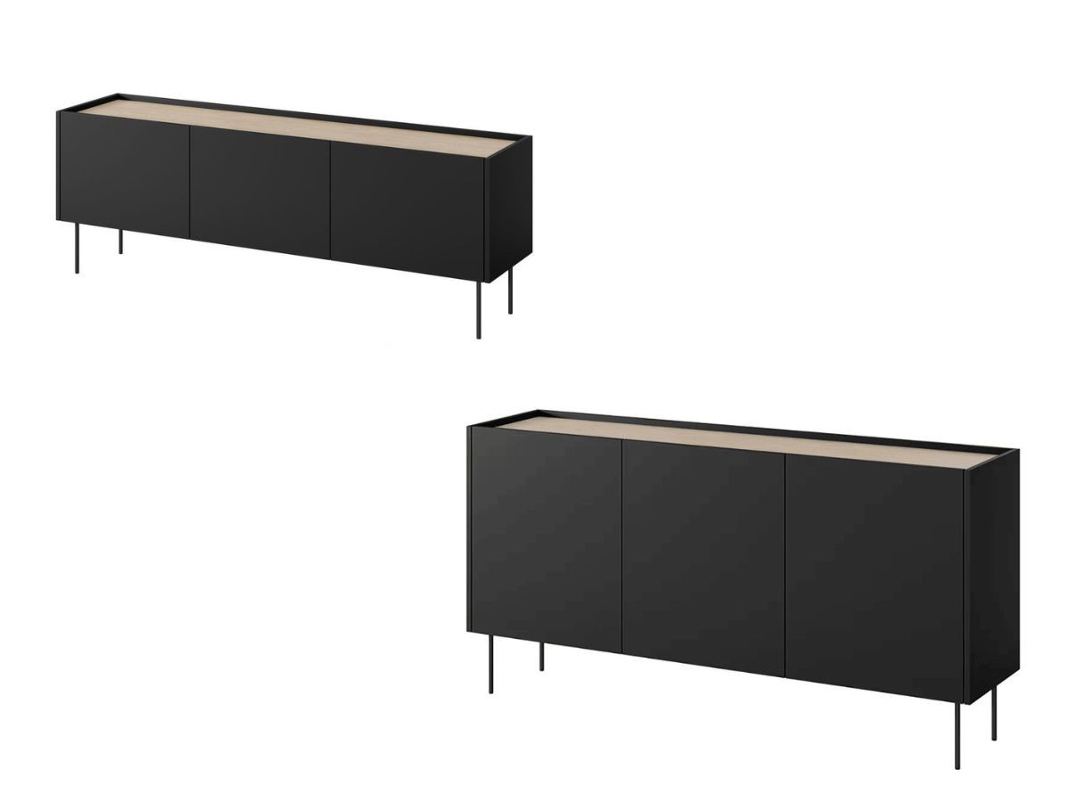 ATLAS set met 170 cm dressoir + 170 cm tv-meubel