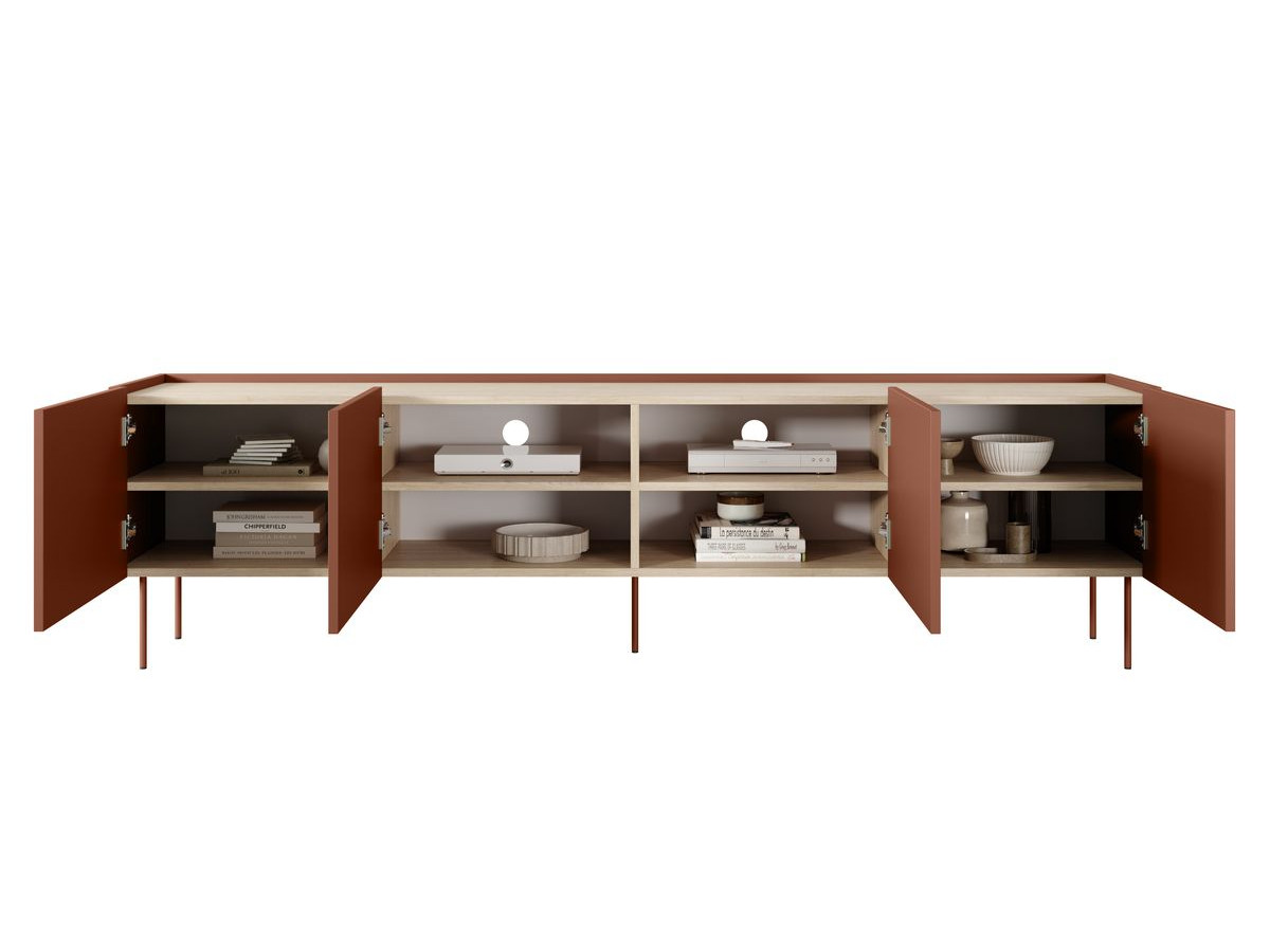 ATLAS set met 220 cm dressoir + 220 cm tv-meubel + 120 cm salontafel