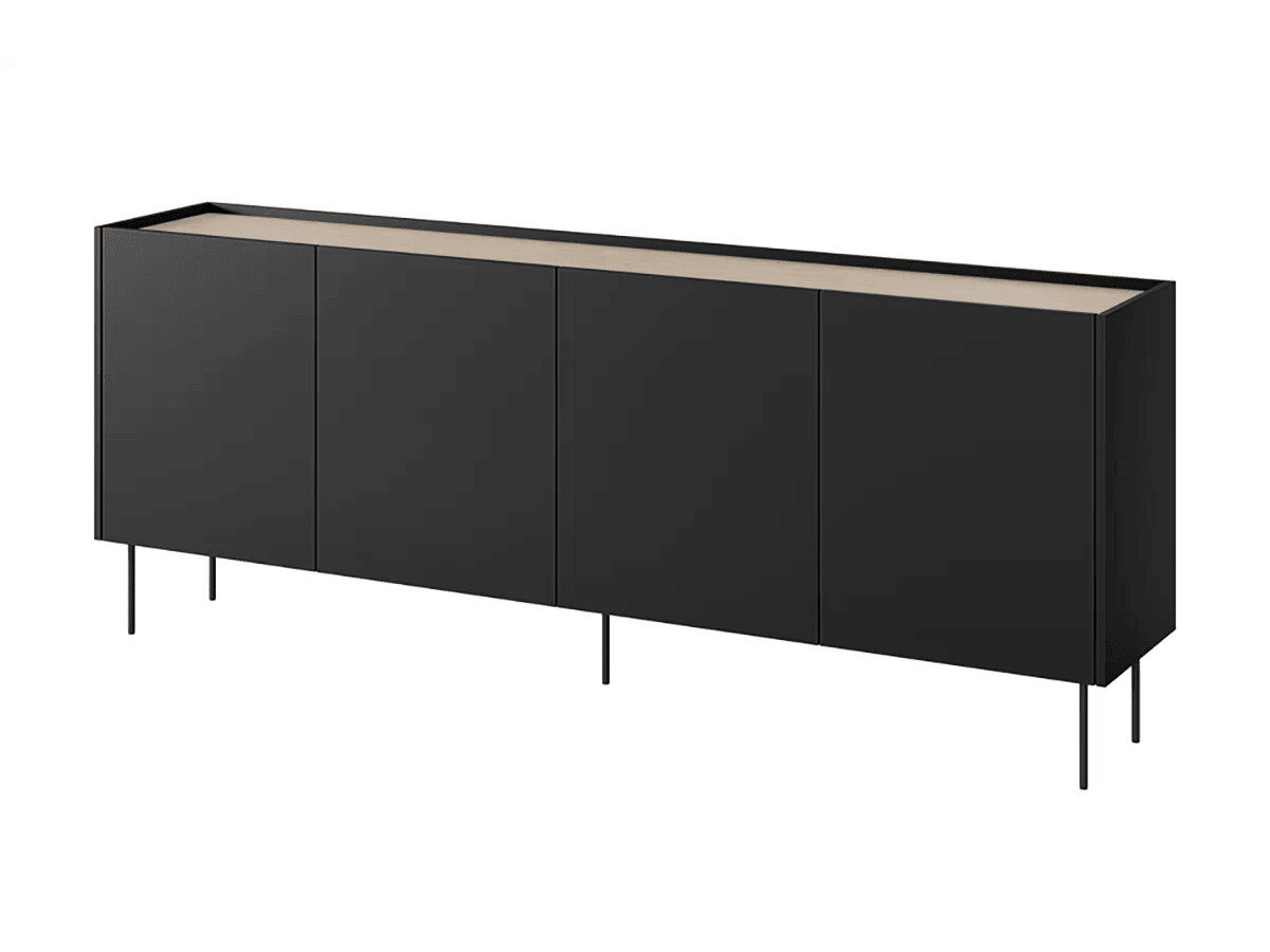 ATLAS set met 220 cm dressoir + 220 cm tv-meubel + 120 cm salontafel