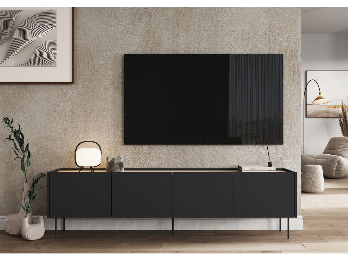 ATLAS set met 220 cm dressoir + 220 cm tv-meubel + 120 cm salontafel