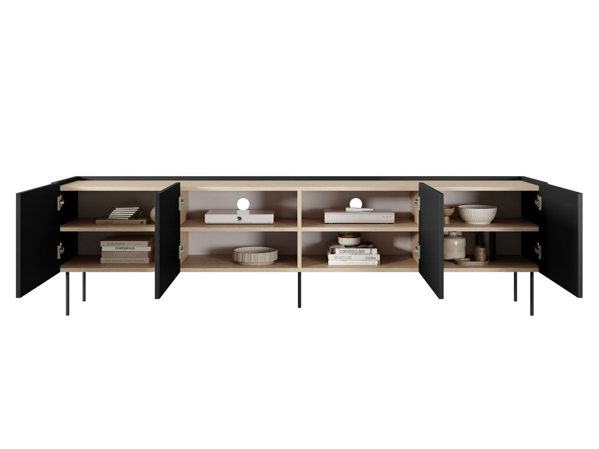 ATLAS set met 220 cm dressoir + 220 cm tv-meubel + 120 cm salontafel