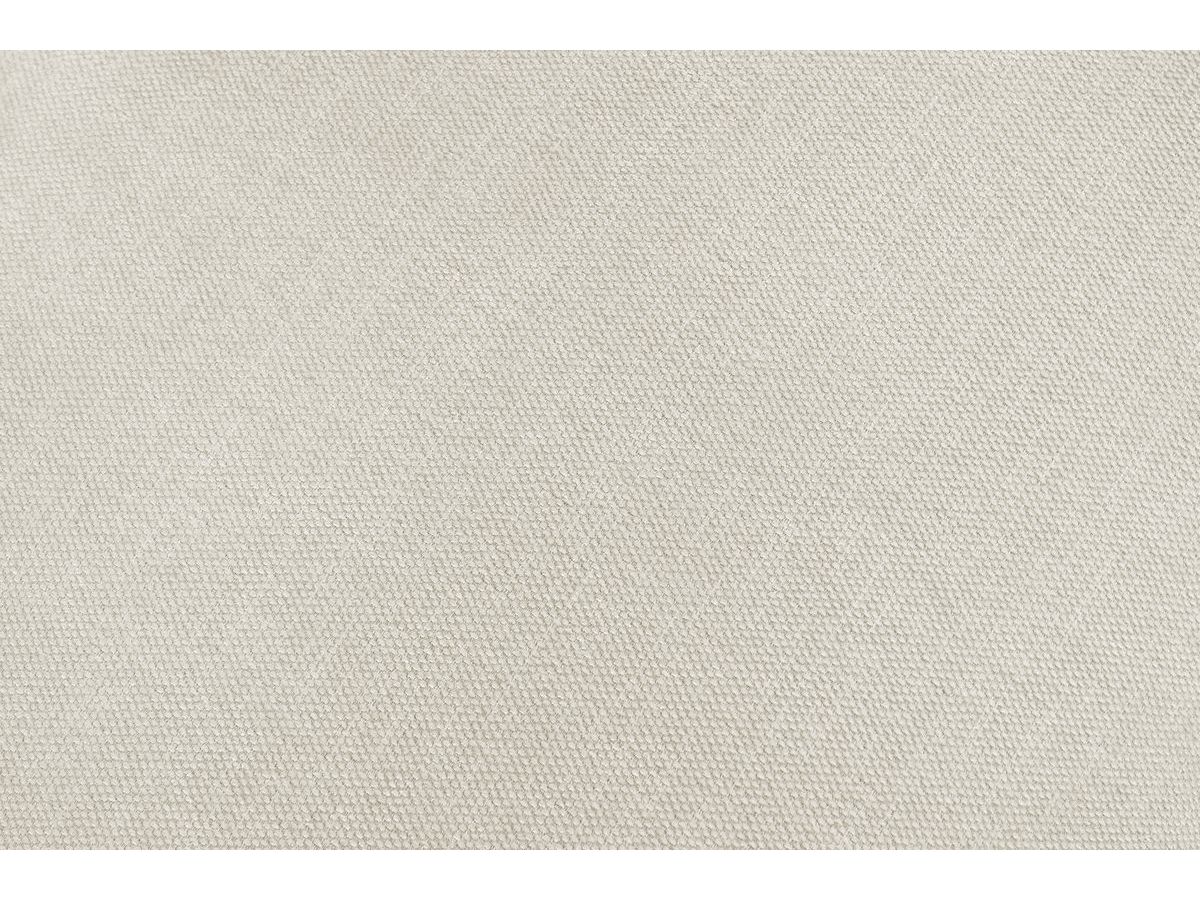 Canapé droit convertible CEZANNE ouverture express tissu lisse