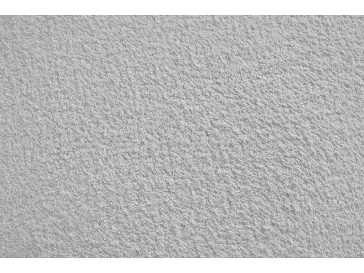 Canapé droit convertible CEZANNE ouverture express tissu bouclette