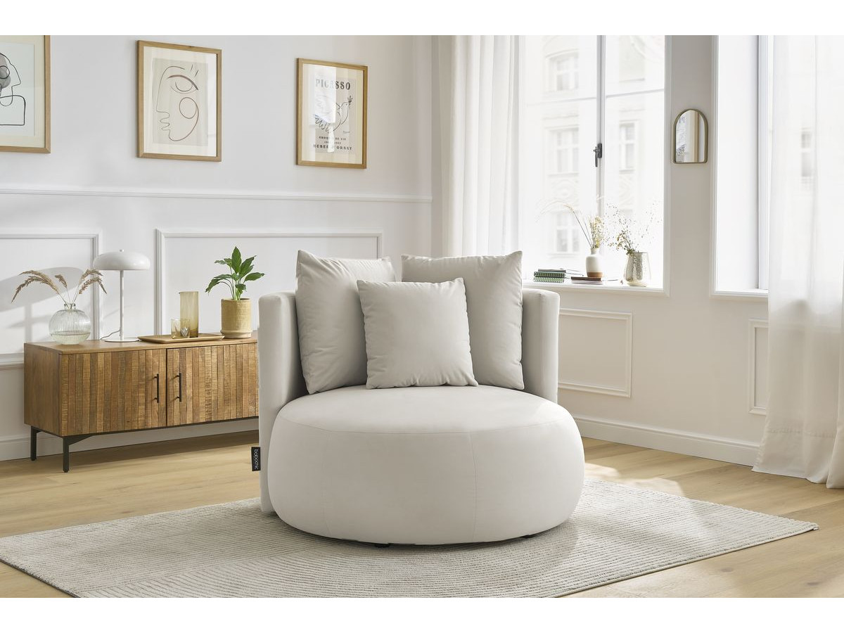 CESAR fluwelen fauteuil
