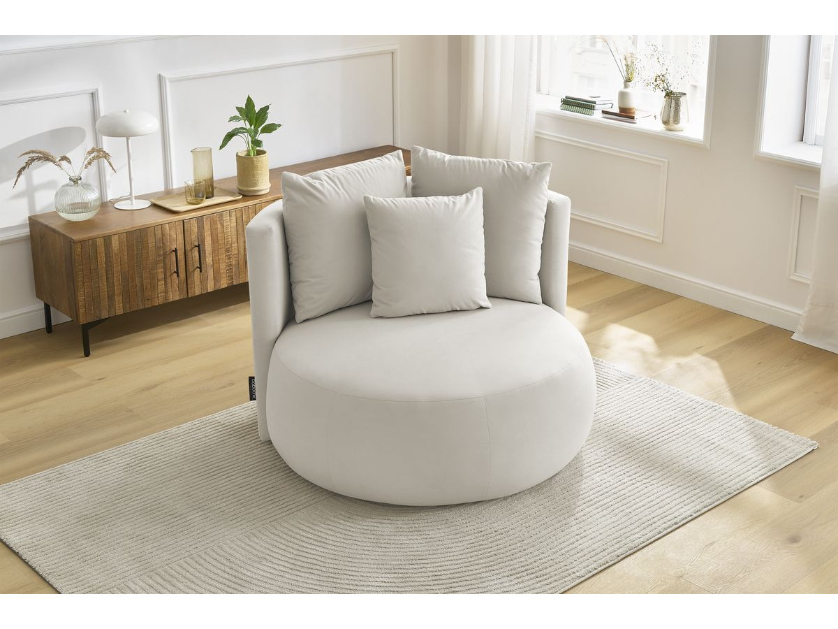 CESAR fluwelen fauteuil