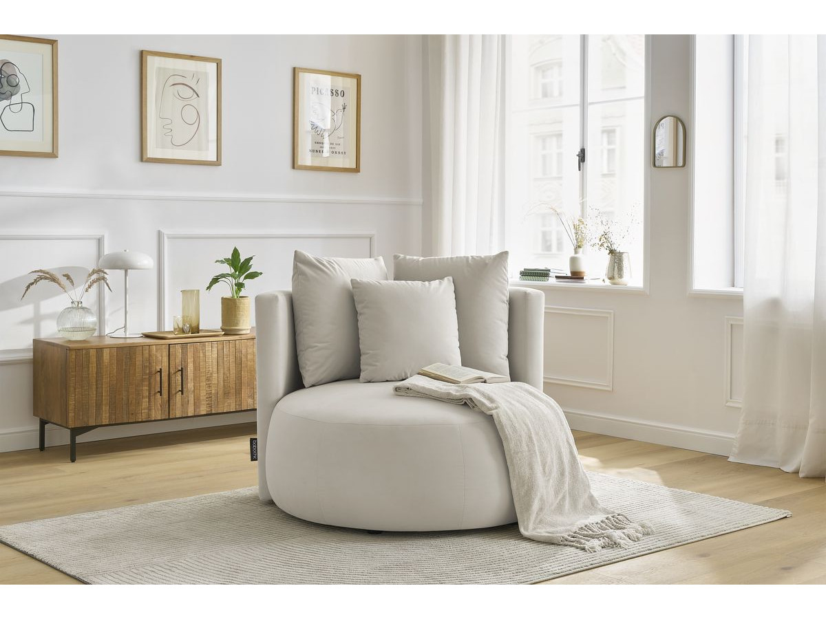 CESAR fluwelen fauteuil