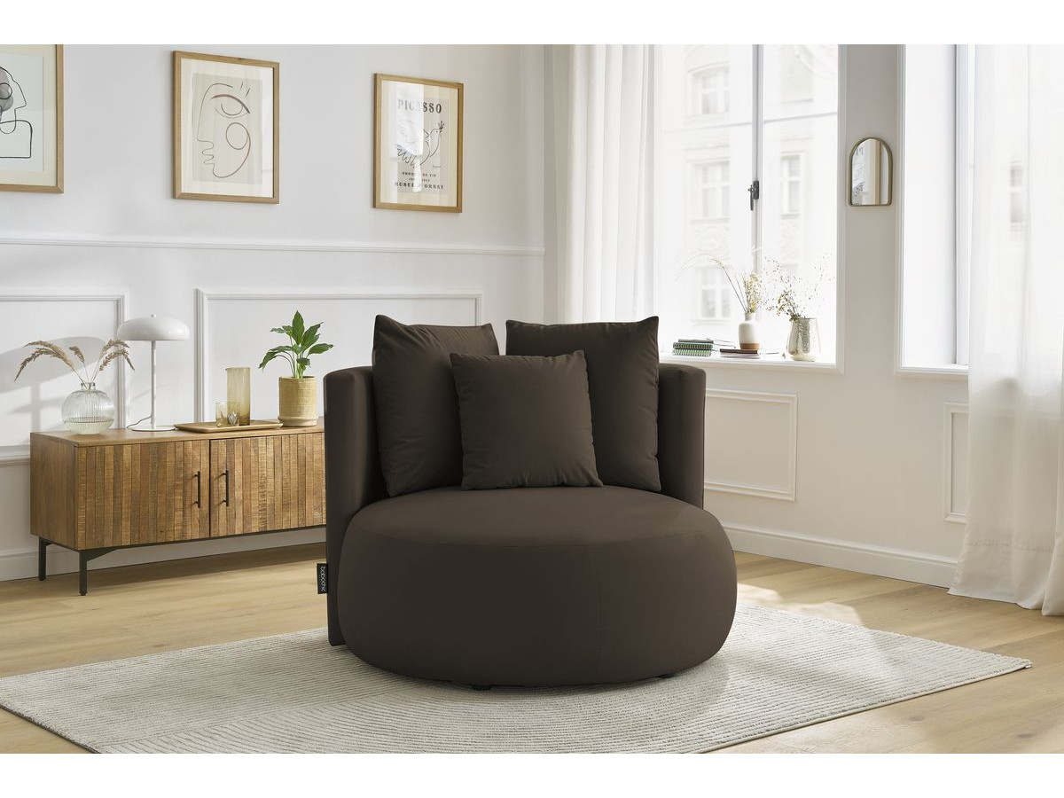 CESAR fluwelen fauteuil