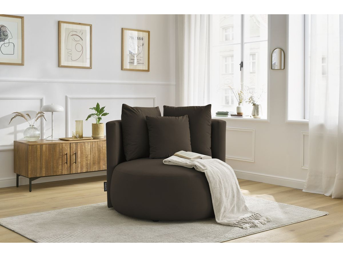CESAR fluwelen fauteuil