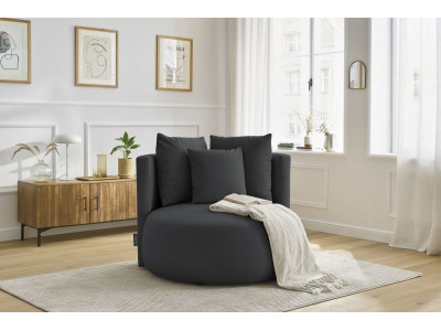 Fauteuil CESAR velours