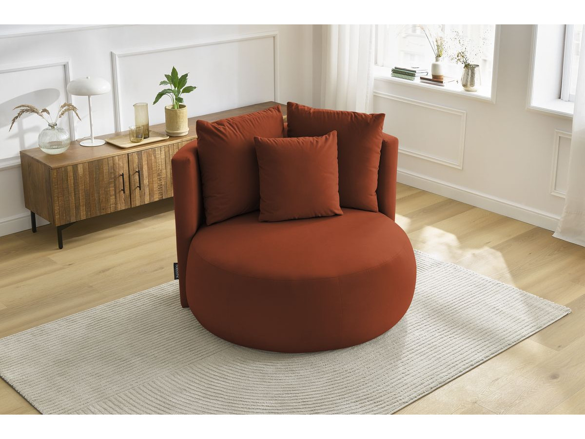 CESAR fluwelen fauteuil
