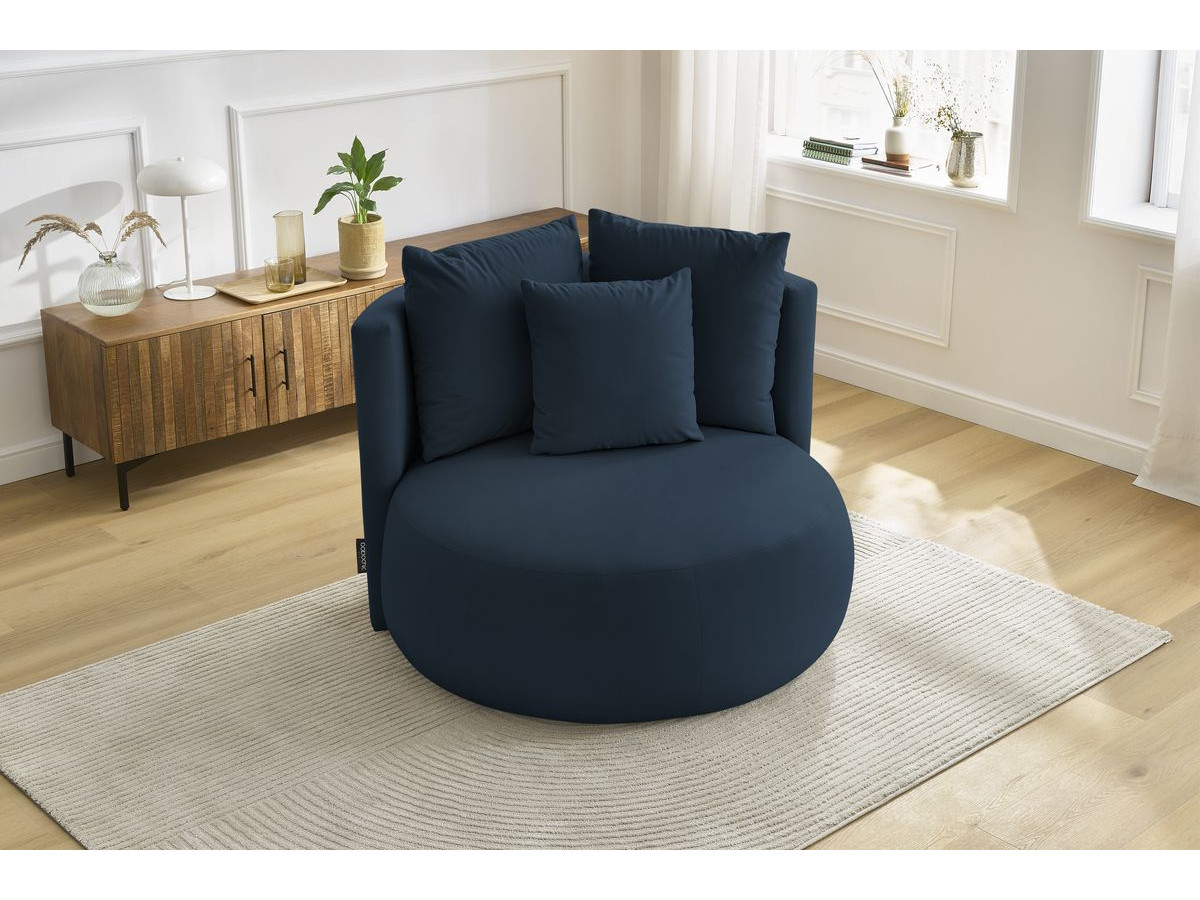 CESAR fluwelen fauteuil