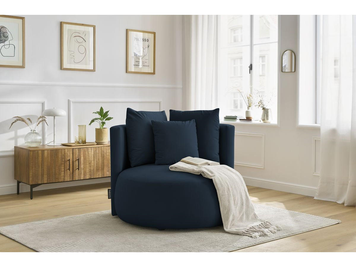 CESAR fluwelen fauteuil
