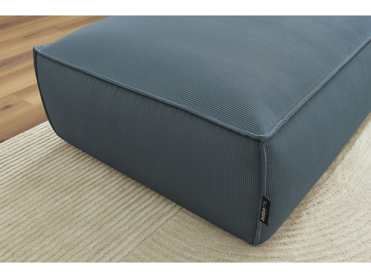 Pouf BOHEME velours côtelé