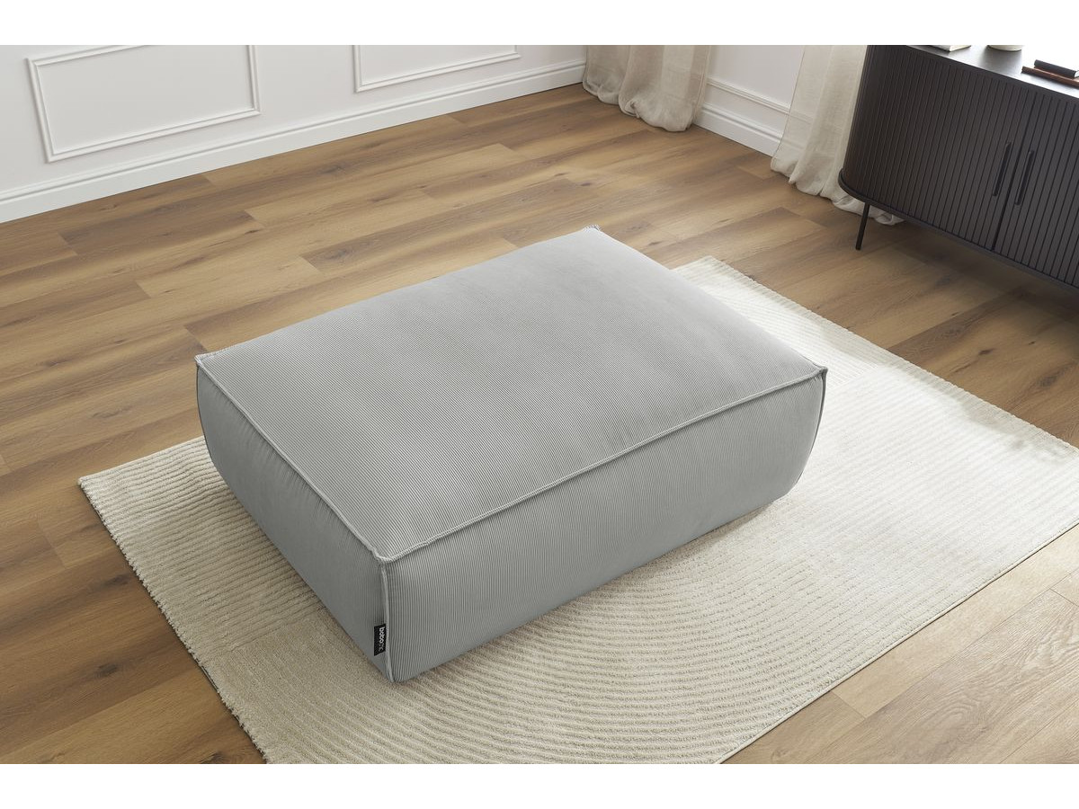Pouf BOHEME velours côtelé