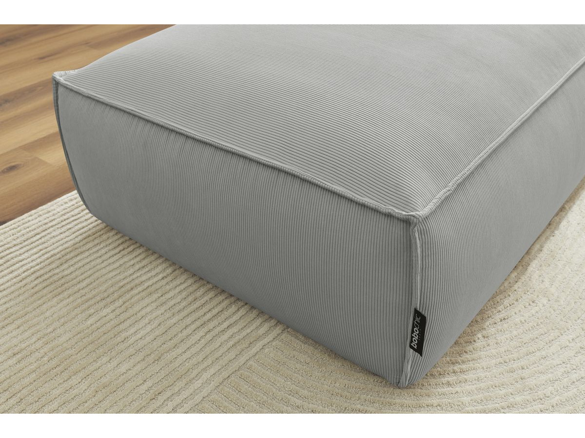 Pouf BOHEME velours côtelé