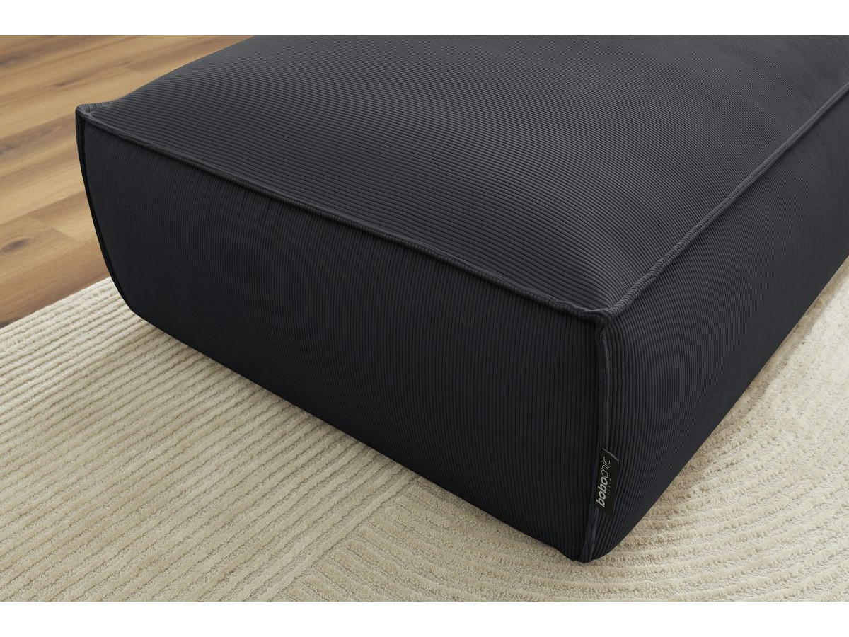 Pouf BOHEME velours côtelé