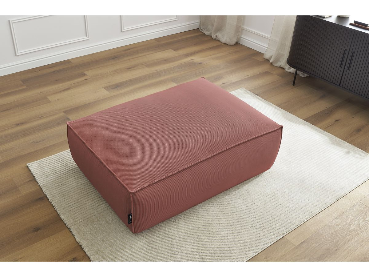 Pouf BOHEME velours côtelé
