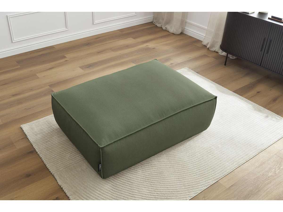 Pouf BOHEME velours côtelé