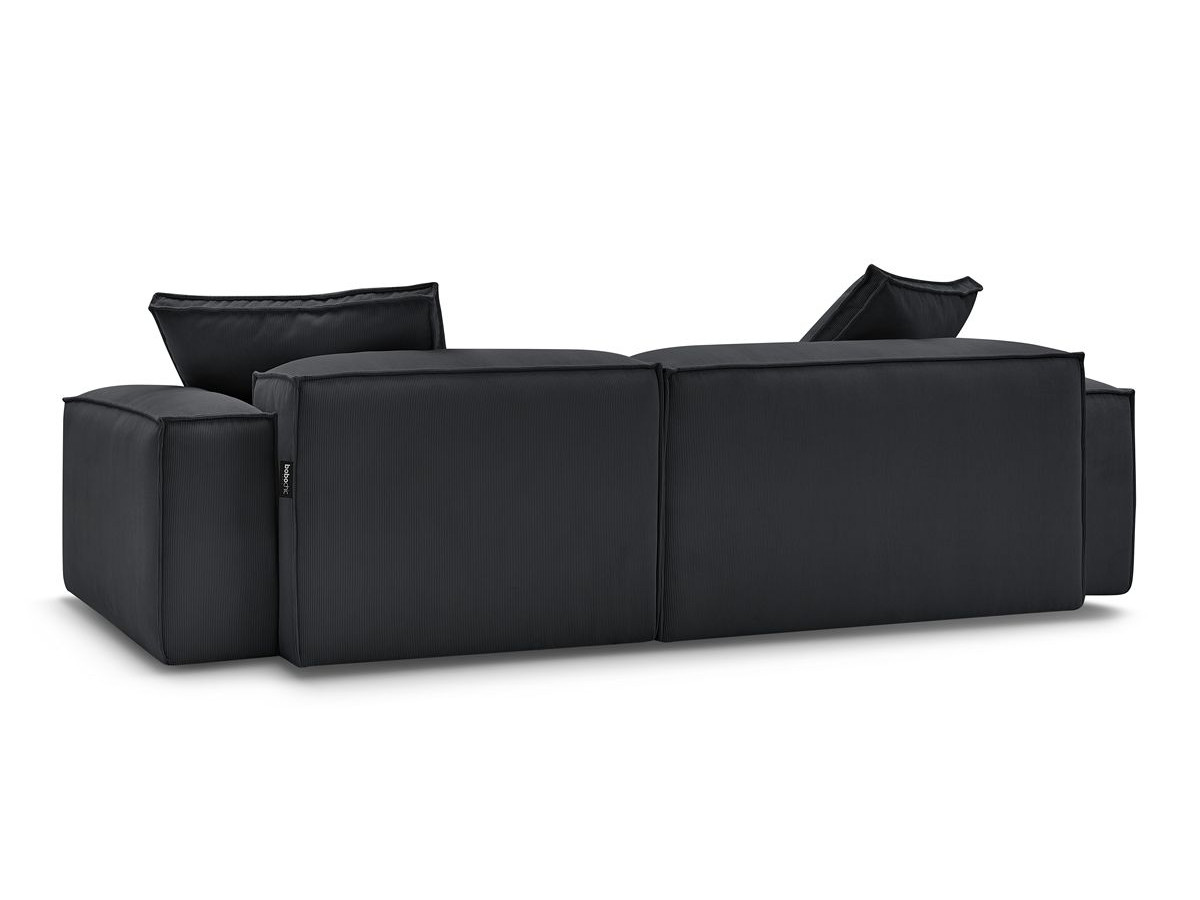 Canapé d'angle réversible ultra moelleux BOHEME velours côtelé