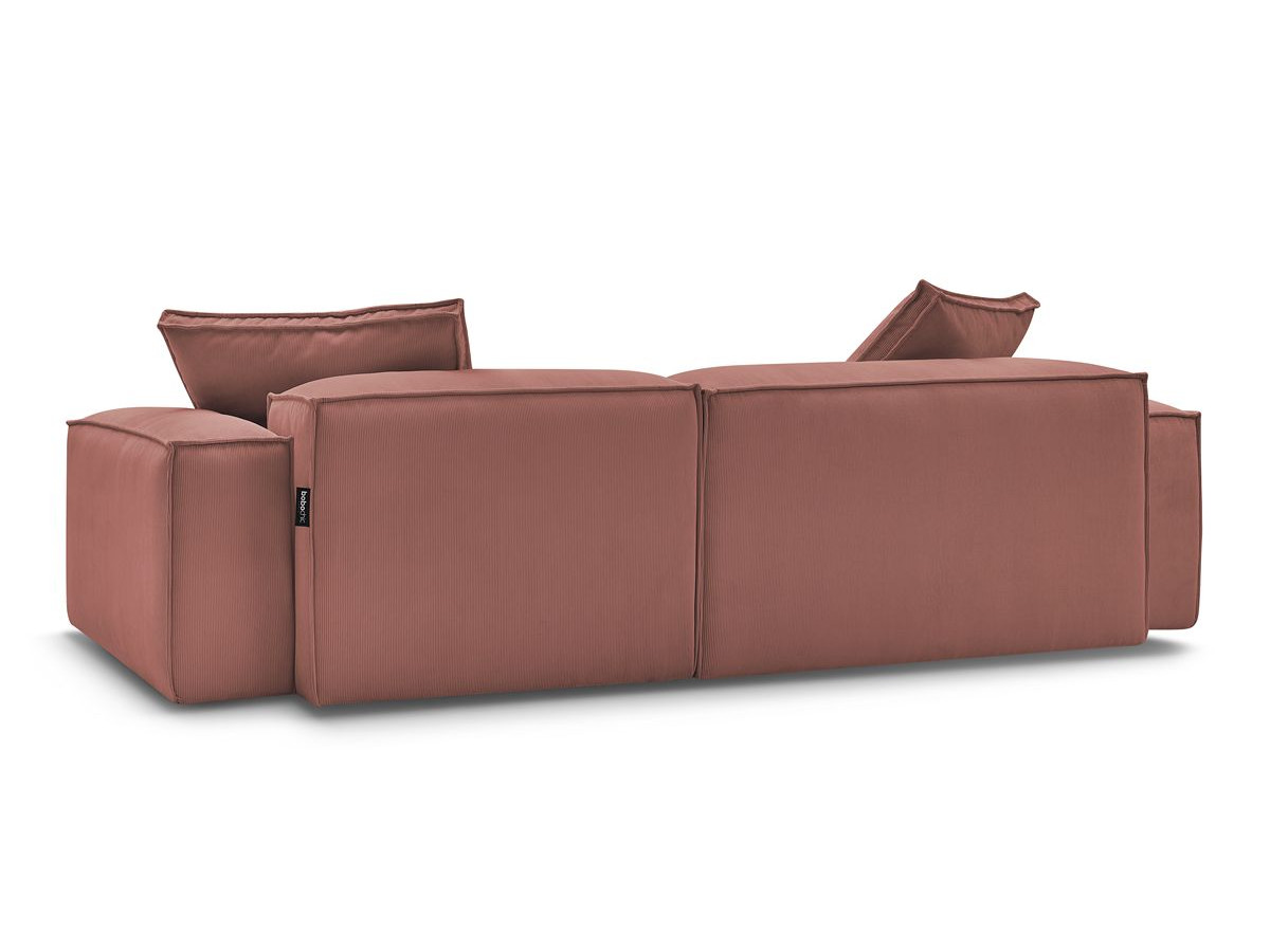 Canapé d'angle réversible ultra moelleux BOHEME velours côtelé