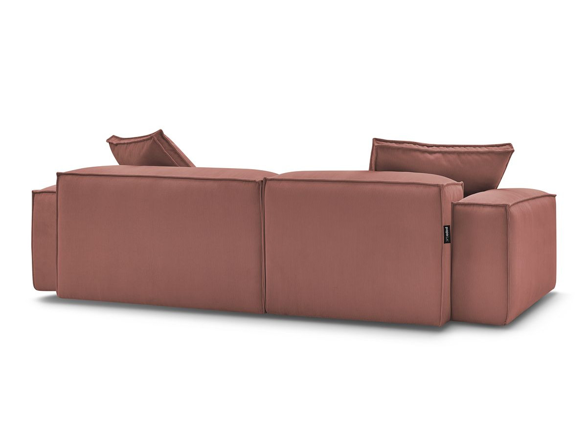 Canapé d'angle réversible ultra moelleux BOHEME velours côtelé