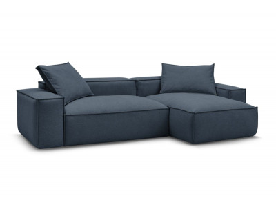 Canapé d'angle réversible ultra moelleux BOHEME tissu chiné