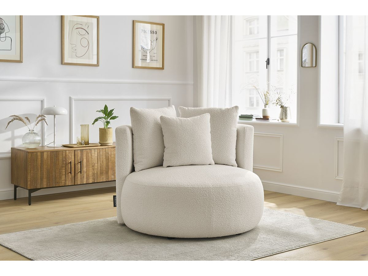 CESAR fauteuil in badstof