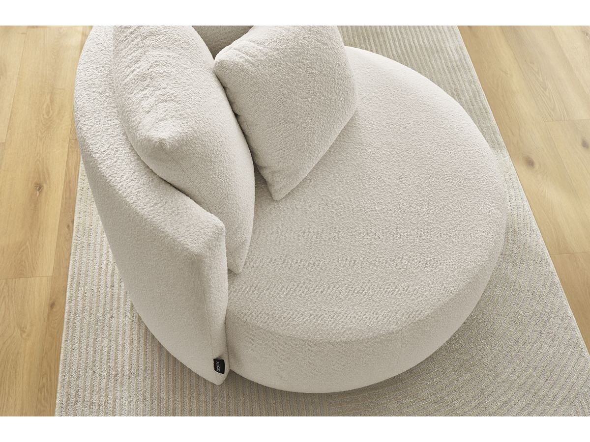 CESAR fauteuil in badstof