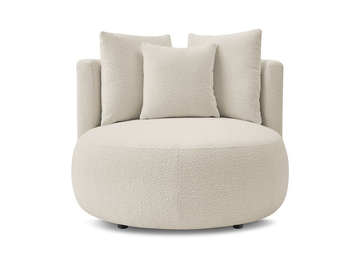 Fauteuil CESAR tissu bouclette