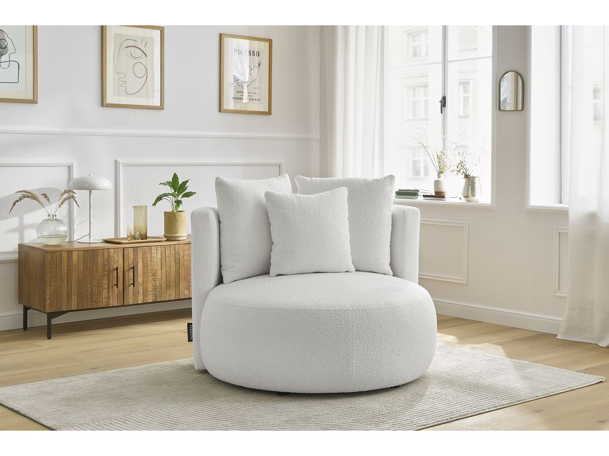 CESAR fauteuil in badstof