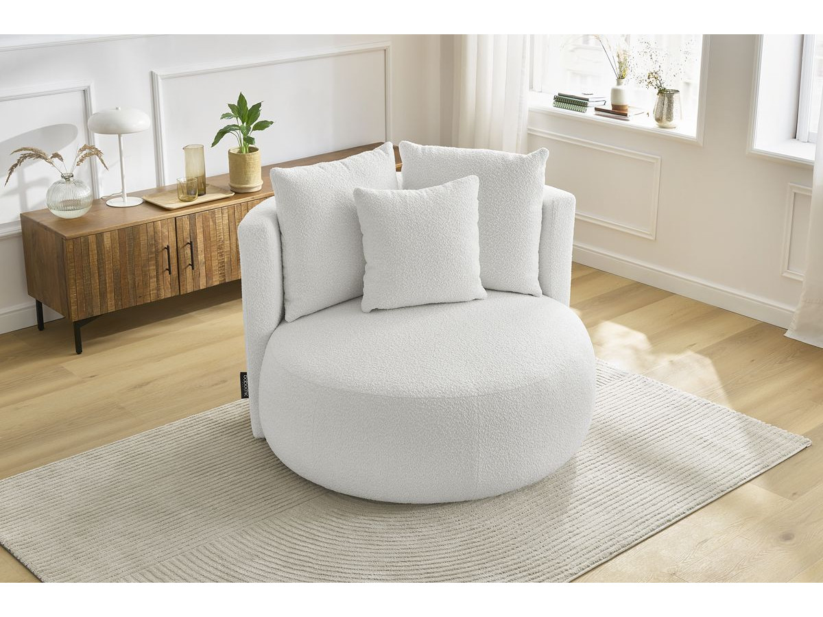 CESAR fauteuil in badstof