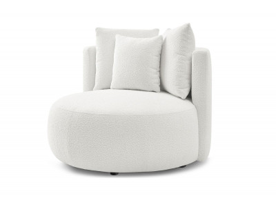 Fauteuil CESAR tissu bouclette