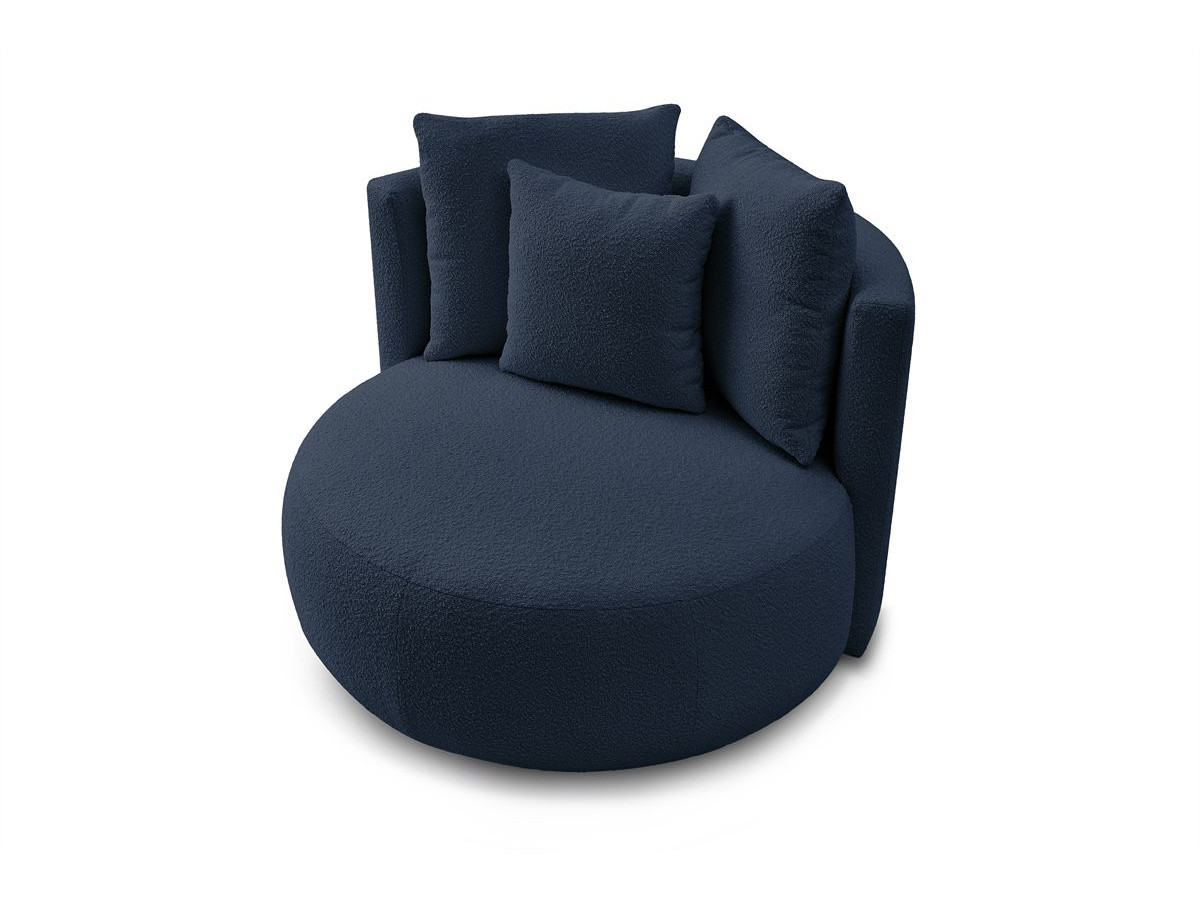 Fauteuil CESAR tissu bouclette